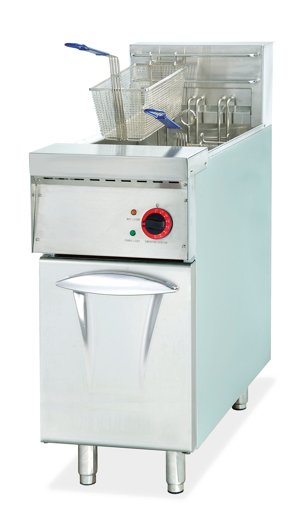 Astar-Freidora eléctrica de 1 en el tanque de 2 cajas (28L) -As-26