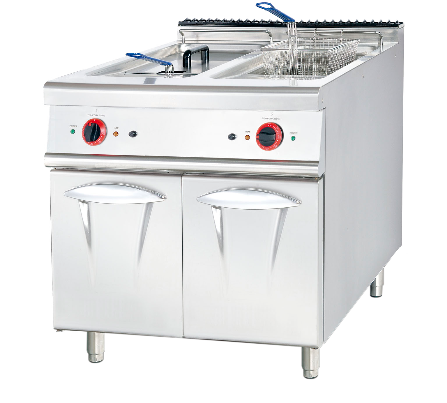 Astar-Freidora eléctrica (2-tan y 2 canas) con gabinete-ASDF-885/ASDF-785