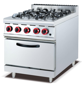 Astar rango de gas con 4 quemadores y horno de gas