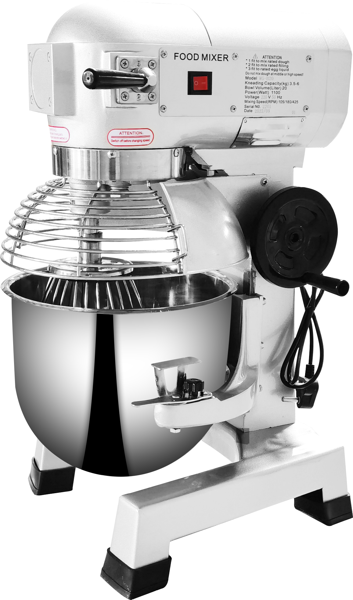 Astar 15L Mezclador de alimentos WG-B15