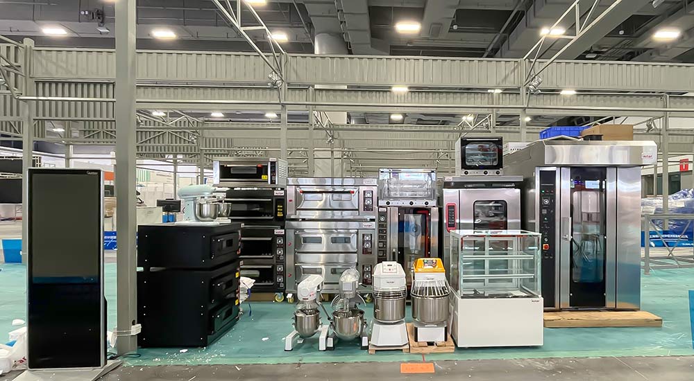 Cabina de equipo para hornear