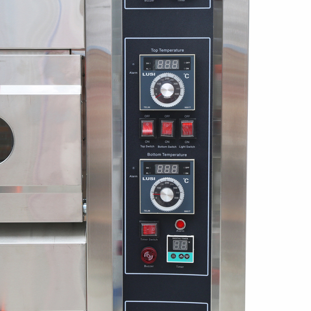 Astar Máquina de panadería a gas con horno de 3 pisos y 6 bandejas