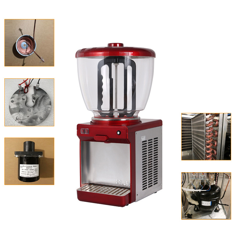  Equipo de bebida AS-SJ25L Dispensador de jugo de 25L